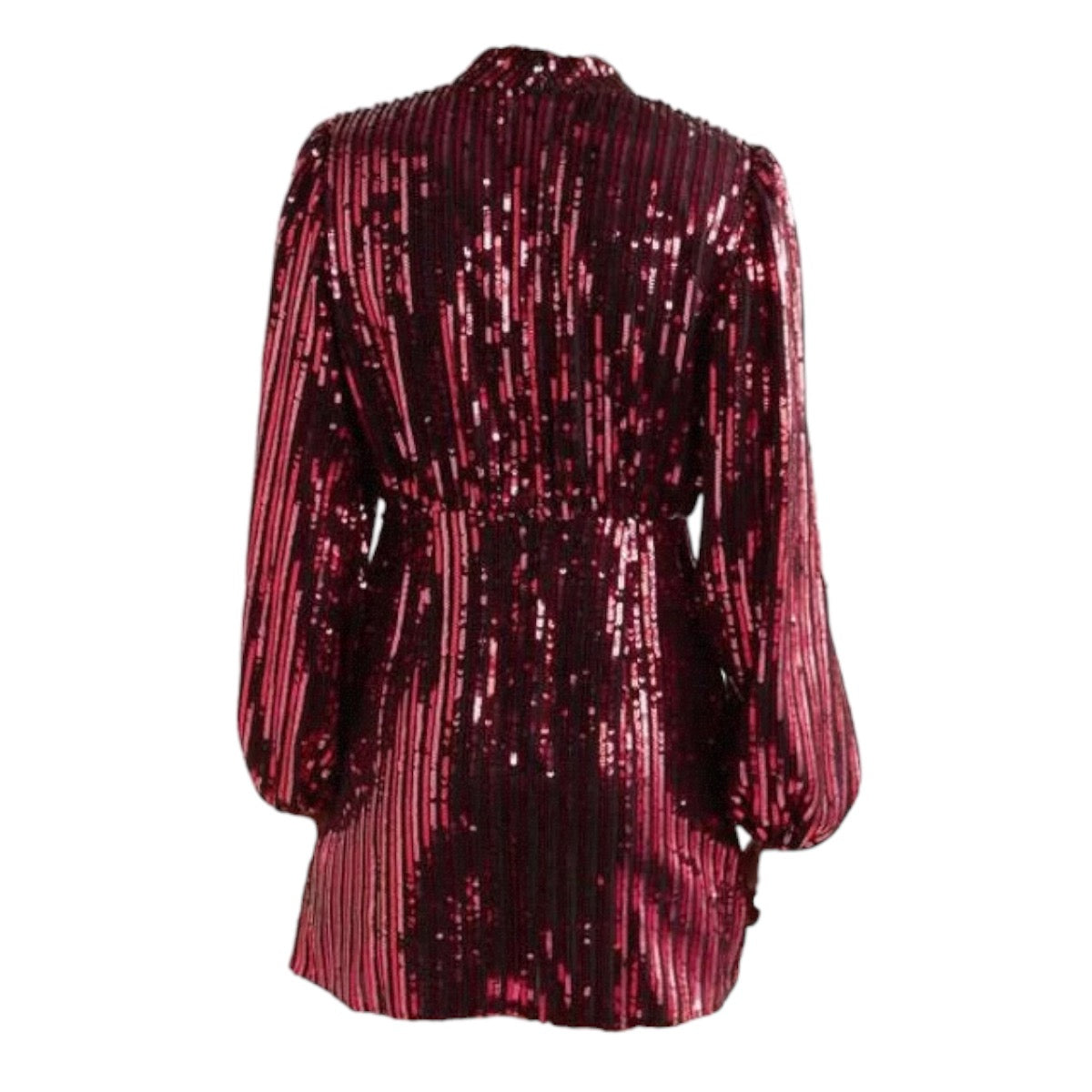 RIXO Laura Jackson Samantha Sequined Crepe Mini Dress