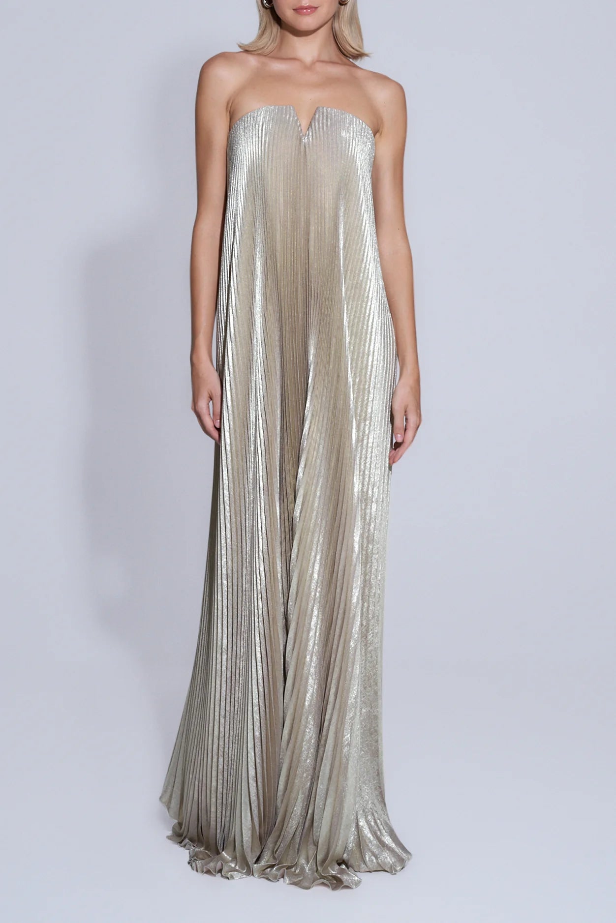 L’idee Black Tie Gown - Gold Shimmer